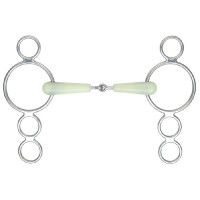 Paardenbit 3-rings Dutch Gag EquiKind met appelsmaak Paardenbit 3-rings Dutch Gag EquiKind met appelsmaak