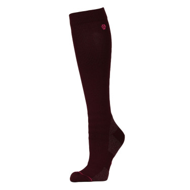 Weatherbeeta compressiekousen tot kniehoogte Braam / fuchsiaroze Weatherbeeta compressiekousen tot kniehoogte Braam / fuchsiaroze