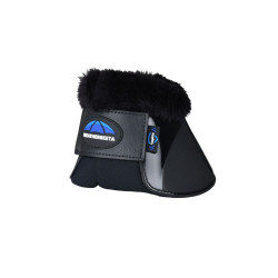 Cloches avec mouton Weatherbeeta Tough-Tec Impact Fleece Trim Noir / noir Cloches avec mouton Weatherbeeta Tough-Tec Impact Fleece Trim Noir / noir