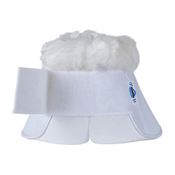 Cloches avec mouton Weatherbeeta Tough-Tec Impact Fleece Trim Blanc / blanc