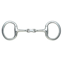 Mors à olives 3 pièces double brisure Shires Acier inoxydable