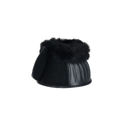 Rubberen springschoenen met schapenvacht WeatherBeeta Tough-Tec Prime Fleece Trim Zwart / zwart