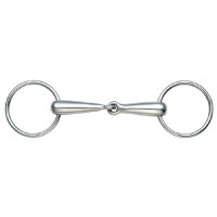 Mors simple Shires Acier inoxydable