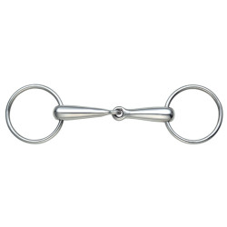 Mors simple Shires Acier inoxydable