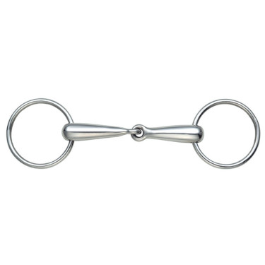 Mors simple Shires Acier inoxydable