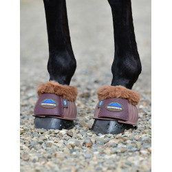 Cloches caoutchouc mouton Weatherbeeta Tough-Tec Prime Fleece Trim Marron / marron