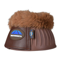 Rubberen springschoenen met schapenvacht WeatherBeeta Tough-Tec Prime Fleece Trim Bruin / bruin