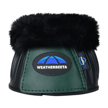 Cloches caoutchouc mouton Weatherbeeta Tough-Tec Prime Fleece Trim Noir / vert forêt
