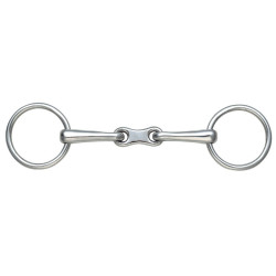 Mors Bradoon double brisure Shires Acier inoxydable Mors Bradoon double brisure Shires Acier inoxydable