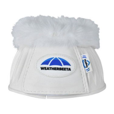 Cloches caoutchouc mouton Weatherbeeta Tough-Tec Prime Fleece Trim Blanc / blanc Cloches caoutchouc mouton Weatherbeeta Tough-Tec Prime Fleece Trim Blanc / blanc