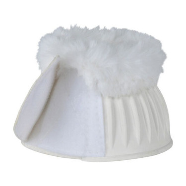 Cloches caoutchouc mouton Weatherbeeta Tough-Tec Prime Fleece Trim Blanc / blanc Cloches caoutchouc mouton Weatherbeeta Tough-Tec Prime Fleece Trim Blanc / blanc