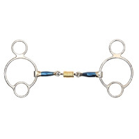 Shires universeel paardensbit met rol – paardensport