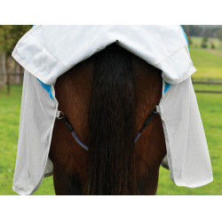 Weatherbeeta ComFiTec Dual Shield waterdichte en vliegenwerende deken met afneembare hals Blauw / grijs