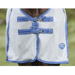 Vliegendeken WeatherBeeta ComFiTec Airflow II met afneembare hals Grijs / blauw / grijs