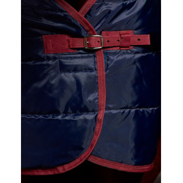 Staldeken Weatherbeeta ComFiTec 210D Channel 100 g Marine / bordeaux Staldeken Weatherbeeta ComFiTec 210D Channel 100 g Marine / bordeaux