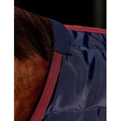 Couverture d'écurie Weatherbeeta ComFiTec 210D Channel 100g Marine / bourgogne Couverture d'écurie Weatherbeeta ComFiTec 210D Channel 100g Marine / bourgogne