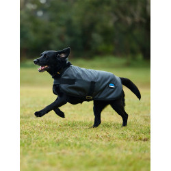 Couverture imperméable pour chien Weatherbeeta ComFiTec Classic Charbon de bois Gris