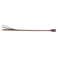 Cravache de saut en cuir Shires Marron