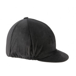 Toque casque équitation velours Shires Noir