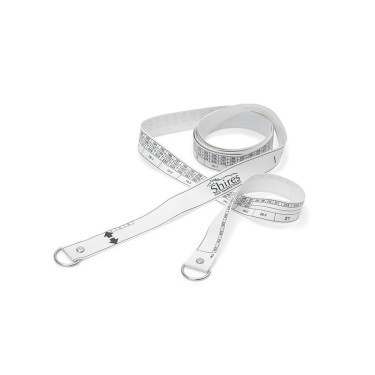 Bande de mesure cheval et poney Shires Blanc
