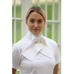 Cravate de dressage Shires Blanc Cravate de dressage Shires Blanc