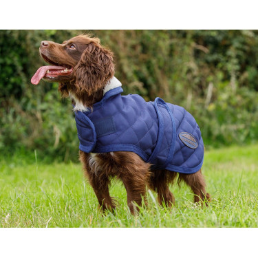 Honden deken Weatherbeeta ComFiTec Deluxe Diamond Quilt Marine Marineblauw Honden deken Weatherbeeta ComFiTec Deluxe Diamond Quilt Marine Marineblauw