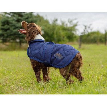 Honden deken Weatherbeeta ComFiTec Deluxe Diamond Quilt Marine Marineblauw Honden deken Weatherbeeta ComFiTec Deluxe Diamond Quilt Marine Marineblauw