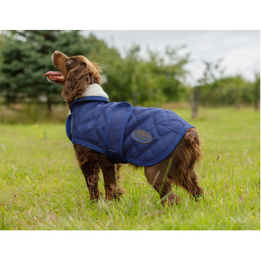 Honden deken Weatherbeeta ComFiTec Deluxe Diamond Quilt Marine Marineblauw Honden deken Weatherbeeta ComFiTec Deluxe Diamond Quilt Marine Marineblauw