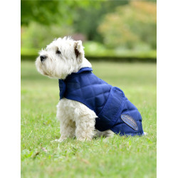 Honden deken Weatherbeeta ComFiTec Deluxe Diamond Quilt Marine Marineblauw