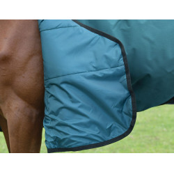 Couverture Weatherbeeta ComFiTec Classic Turnout 220g Vert forêt / noir