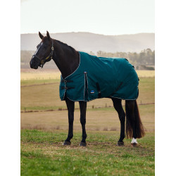 Couverture Weatherbeeta ComFiTec Classic Turnout 50g Vert forêt / noir