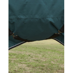 Couverture Weatherbeeta ComFiTec Classic Turnout combo 50g Vert forêt / noir