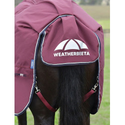 Couverture Weatherbeeta ComFiTec Essential Turnout 220g Bourgogne / marine