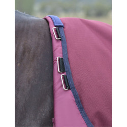 Couverture Weatherbeeta ComFiTec Essential Turnout 220g Bourgogne / marine