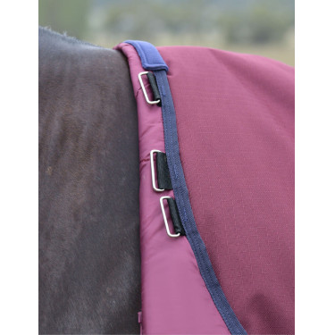 Couverture Weatherbeeta ComFiTec Essential Turnout 220g Bourgogne / marine Couverture Weatherbeeta ComFiTec Essential Turnout 220g Bourgogne / marine