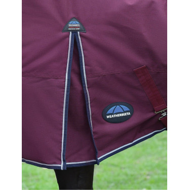 Couverture Weatherbeeta ComFiTec Essential Turnout 220g Bourgogne / marine Couverture Weatherbeeta ComFiTec Essential Turnout 220g Bourgogne / marine