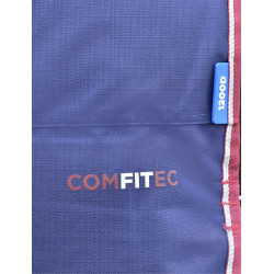 Couverture Weatherbeeta ComFiTec Essential Turnout 220g couvre cou détachable Marine / bourgogne