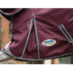 Couverture Weatherbeeta ComFiTec Plus Dynamic II Combo cou Medium Bordeaux / gris / blanc