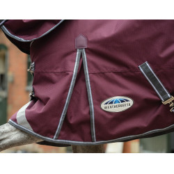 Couverture Weatherbeeta ComFiTec Plus Dynamic II Medium / Lite Bordeaux / gris / blanc Couverture Weatherbeeta ComFiTec Plus Dynamic II Medium / Lite Bordeaux / gris / blanc
