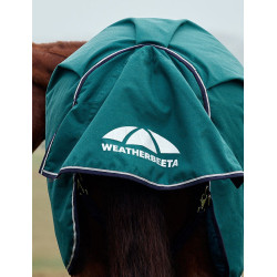 Couverture Weatherbeeta ComFiTec Plus Dynamic Turnout 100g high neck Vert forêt / marine