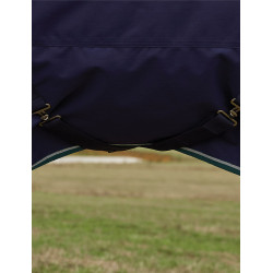 Couverture Weatherbeeta ComFiTec Plus Dynamic Turnout 100g high neck Marine / vert forêt Bleu Couverture Weatherbeeta ComFiTec Plus Dynamic Turnout 100g high neck Marine / vert forêt Bleu