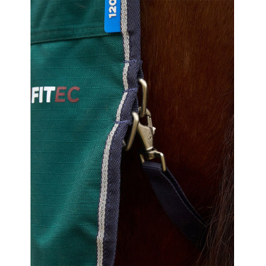 Couverture Weatherbeeta ComFiTec Plus Dynamic Turnout 220g high neck Vert forêt / marine Couverture Weatherbeeta ComFiTec Plus Dynamic Turnout 220g high neck Vert forêt / marine