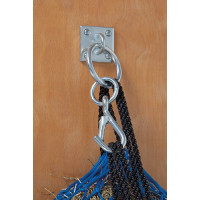 Anneau d'accroche pour filet à foin Shires Métal