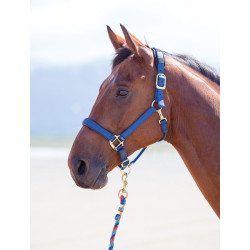 Licol nylon Topaz Shires Bleu marine Licol nylon Topaz Shires Bleu marine