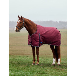 Couverture Weatherbeeta ComFiTec Prelim Turnout 220g Bourgogne / marine