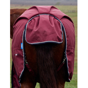 Couverture Weatherbeeta ComFiTec Prelim Turnout 220g Bourgogne / marine Couverture Weatherbeeta ComFiTec Prelim Turnout 220g Bourgogne / marine
