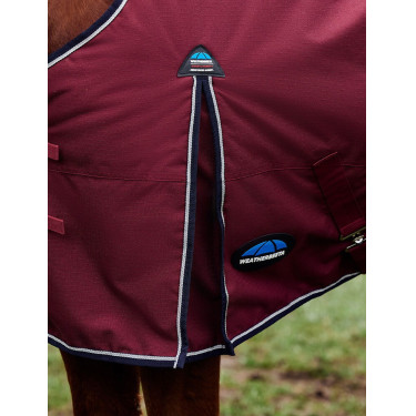 Couverture Weatherbeeta ComFiTec Prelim Turnout 220g Bourgogne / marine Couverture Weatherbeeta ComFiTec Prelim Turnout 220g Bourgogne / marine