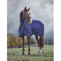 Couverture Weatherbeeta ComFiTec Prelim Turnout Combo 220g Bourgogne / marine Rouge