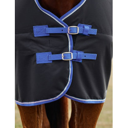 Couverture Weatherbeeta ComFiTec Tyro Turnout 220g Noir / cobalt