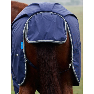 Deken Weatherbeeta ComFiTec Tyro Turnout 220 g Marine / antraciet Marineblauw